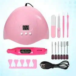 Professional Nail Care Kit with Polishing Pen and Handheld Sanding Blocks (Combo set)
