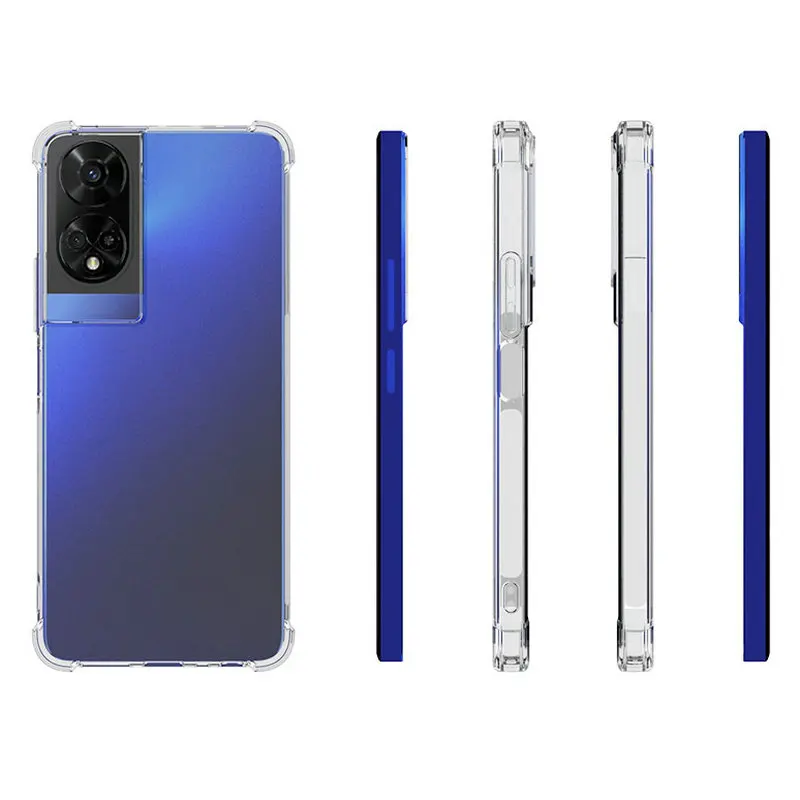Anti-Shock HD Clear TPU Transparent Case