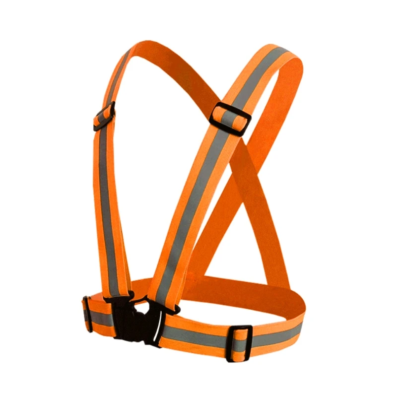 

Visibility Vest Reflective Belt Safe Vest for Motorcycle Cycling Breathable