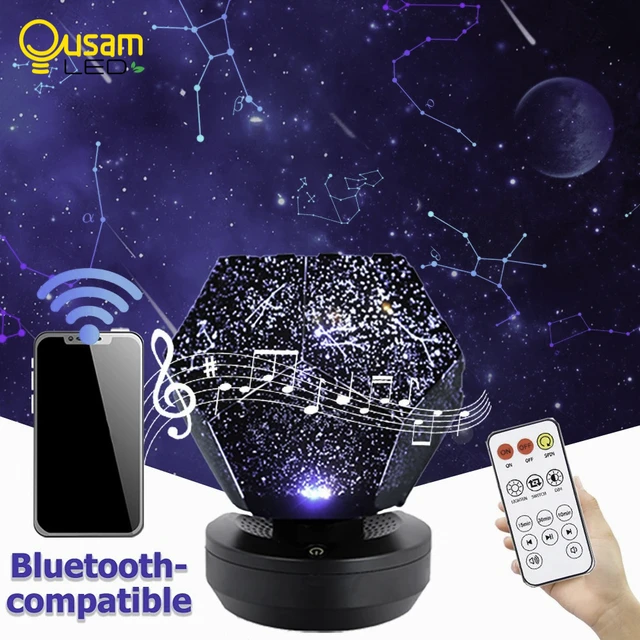 Proyector de estrellas de galaxia, lámpara de astronauta, luz nocturna de  cielo estrellado, decoración del hogar, dormitorio, luminarias decorativas,  regalo, 2023 - AliExpress