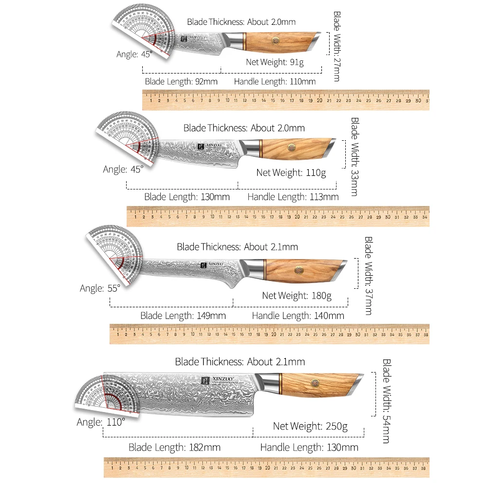 Kitchen Knife Set 5 Kitchen Knife Set 5