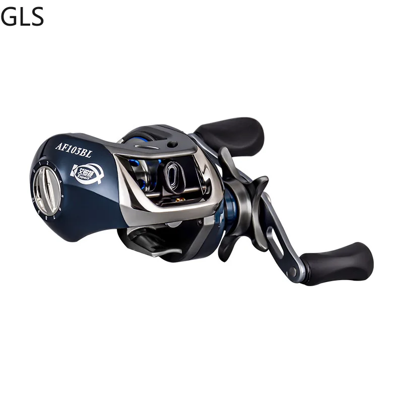 GLS 6.3:1 Gear Ratio Lightweight Baitcasting Reel Tackle 5kg Max Drag  Freshwater Bass Pike Fishing Reel salt water fishing reel