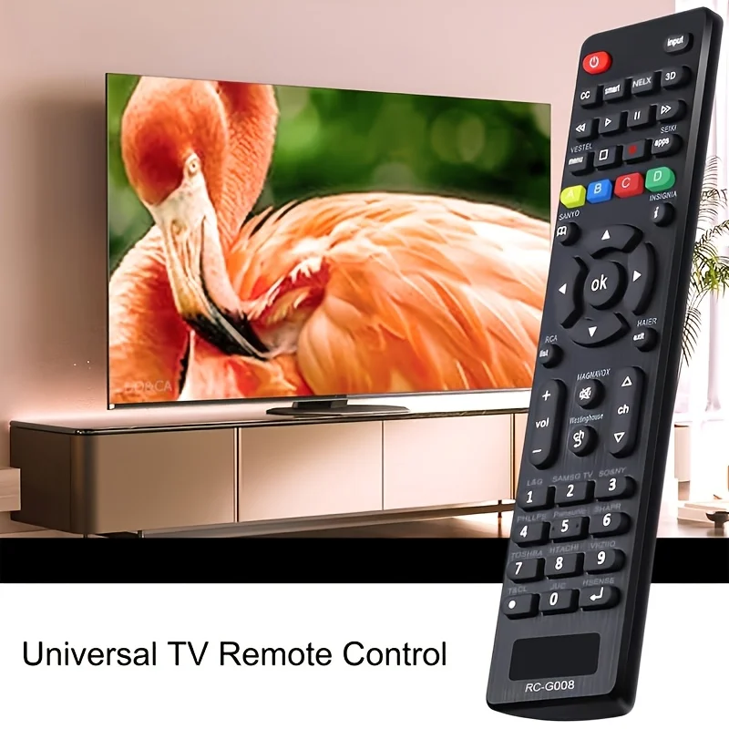 범용 TV 리모컨, LG, 삼성, TCL, , 파나소닉 및 기타 브랜드 LCD/LED/3D/HD 스마트 TV 리모컨에 적합