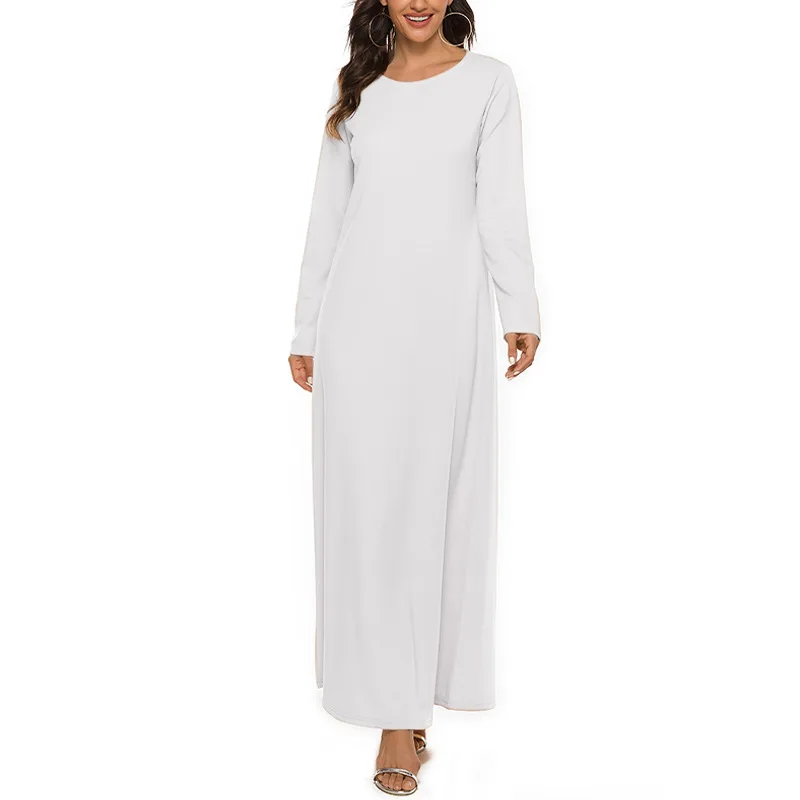 Belt Muslim For Women Dress Middle East Dubai Abaya Kaftan Islamic Clothing Femme Arabic Vestidos Longos Women's long skirt