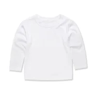 Boys Girls T Shirt Long Sleeves 1 to 2 3 4 5 6 7 8 9 10 11 12 13 14 Years 100% Cotton Toddler Boy Shirts for Teens Girl Clothes 2