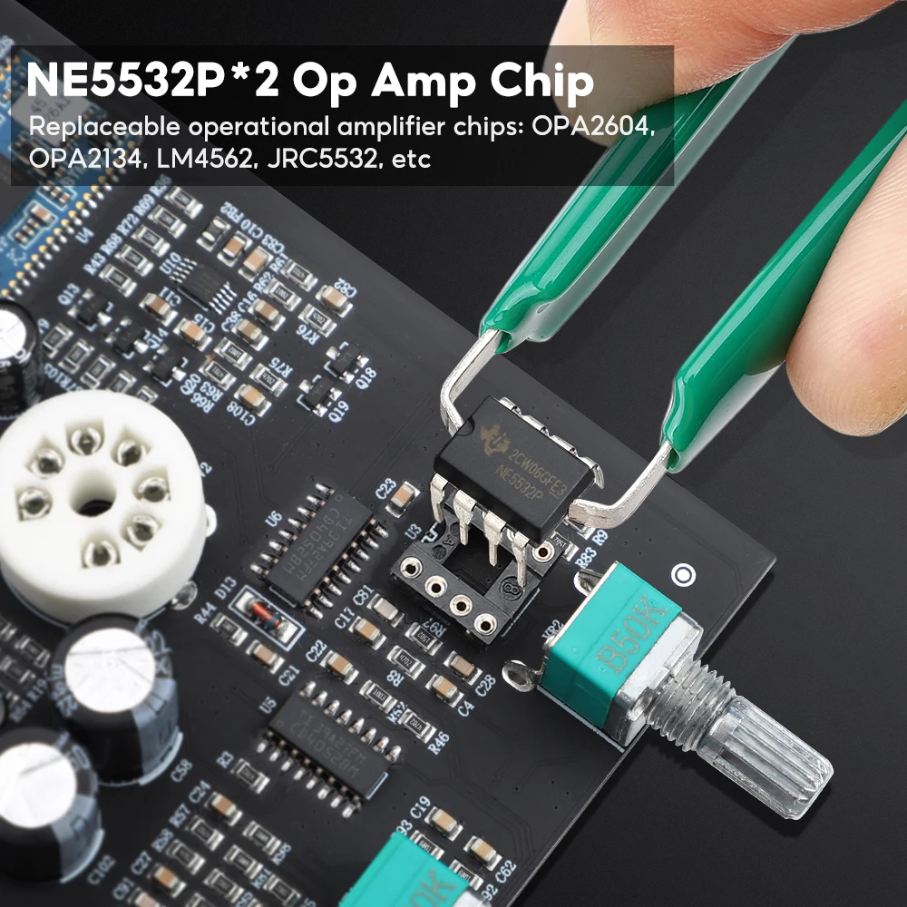 AIYIMA T1 PRO Vacuum Tube Preamplifier Amplifiers Home Audio RCA Bluetooth Input Bass Treble Control HiFi Stereo AUX 12V Trigger 6