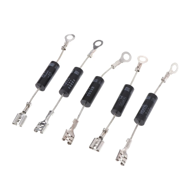 Microwave Oven Accessories Unidirectional High Voltage Diode Rectifier 5Pcs microwave oven spare parts