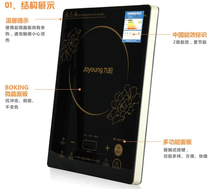 china Joyoung household Induction Cooker JYC-21HEC05 220V