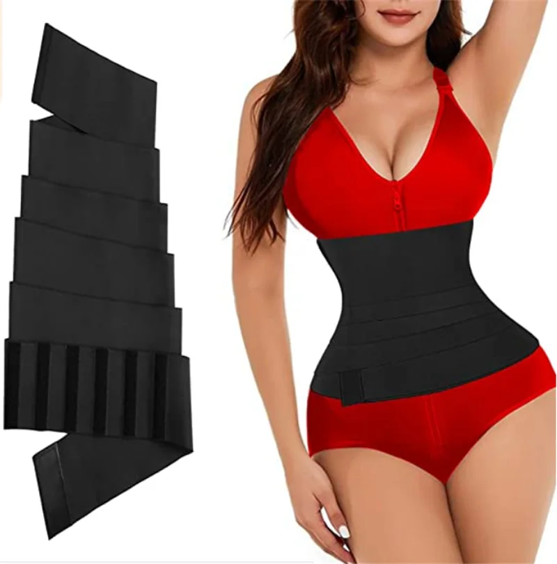 Waist Bandage Wrap Trimmer Belt Waist Trainer Body Shapewear Tummy Woman  Flat Belly Slimming Gain Postpartum Sheath Belt Corset - AliExpress