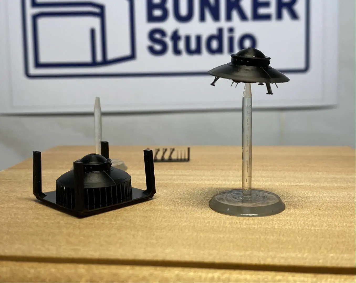 제2차 세계대전 독일 비행기 무기 비행접시 3D 프린트 모델 키트 SP70031 1/700 스케일 하우네부 I