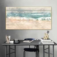 Abstract Beach Landscape Canvas Painting Posters and Prints Modern Wall Art Pictures for Living Room Home Decor Cuadros 2