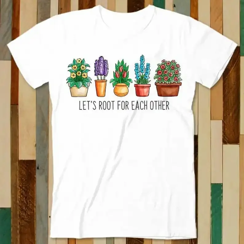 

Lets Root For Each Other T Shirt Adult Unisex Men Women Retro Design Tee Vintage Top A4820