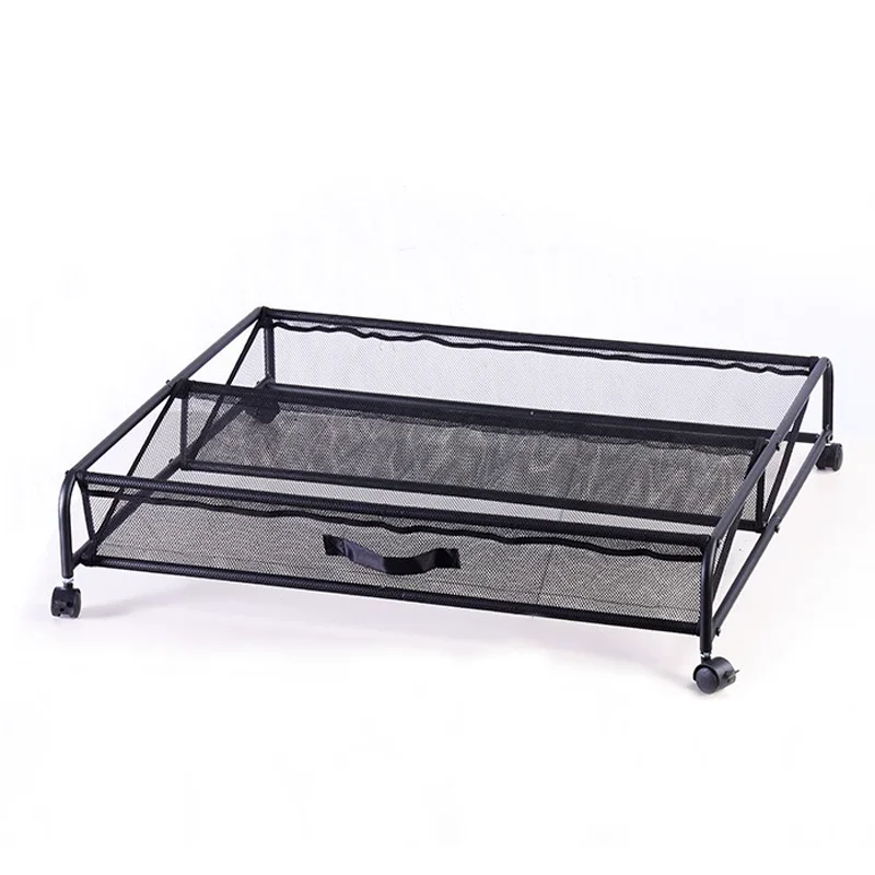 Mobile Shoe Rack Shoe Cabinet Under Bed Shelf Organizer Metal Material Makes The Home More High-quality Beautiful Tidy shoe rack shoe organizer shoe cabinet