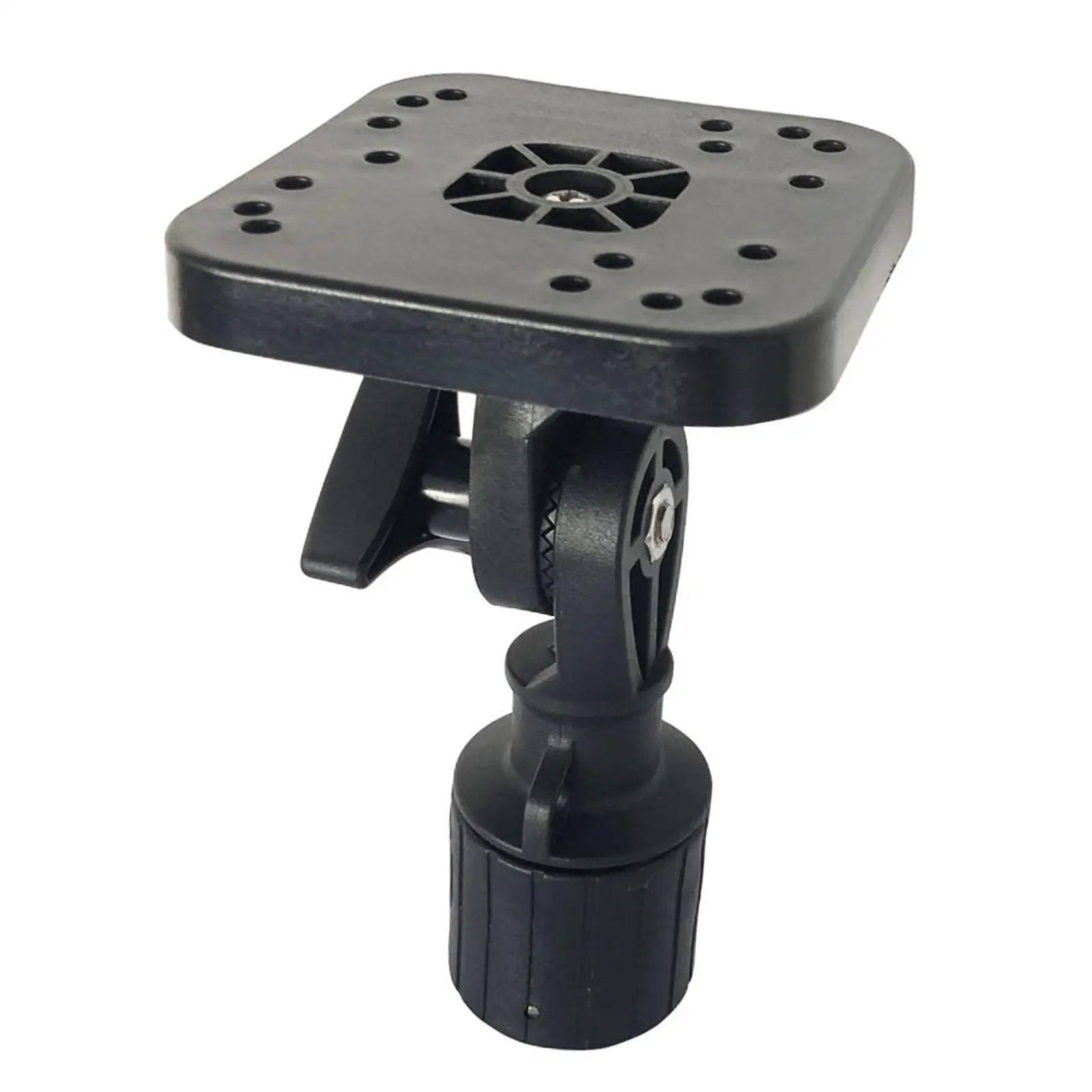Electronics Fishfinder Mount for Kayak Boat Universal Mounting Plate Black