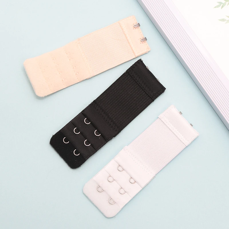 3Pcs Bra Extenders Strap Extension 2 Hooks 3 Rows Women Intimates Lengthened Bra Hook Extender Bra Intimates Accessories