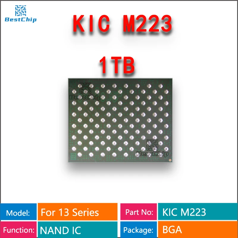 Disco Rigido Per Iphone 13 Pro Max 1Tb Kic M223 Kicm223 Memoria Flash Ic Chip Hdd Nand Parte Di Ricambio Del Telefono