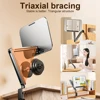 Desk Clamp Book Holder Adjustable Recipe Book Holder Reading Book Bracket for Laptop Tablet Recipe Textbook 1