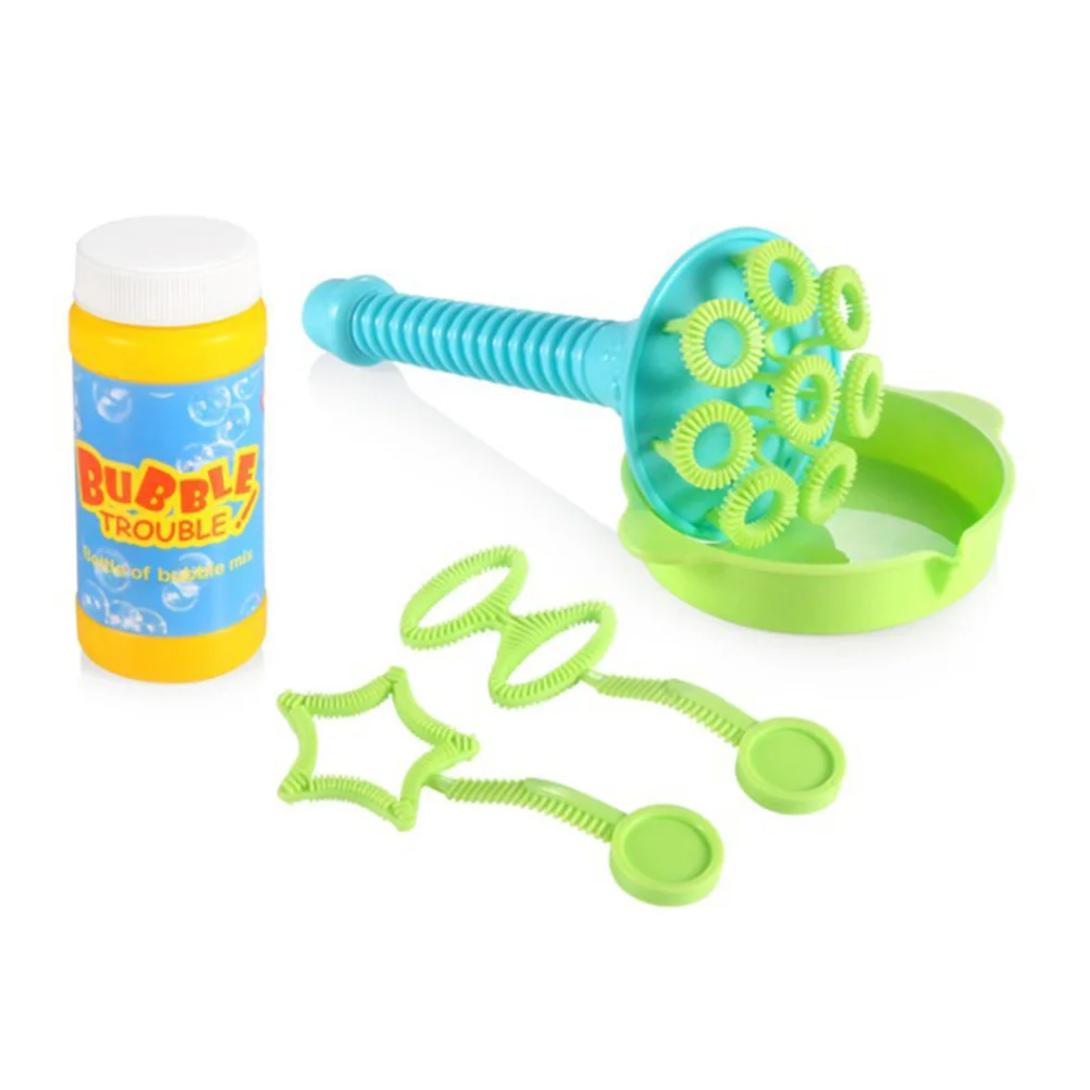 1 Set Bubble Wands Set Bubble Wand Sticks Bubble Maker Bubble Fun Blowing Bubbles Tool Outdoor for Children Kids ( Without 4