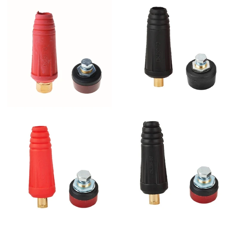 Welding Machine Quick Fitting Female Male Cable Socket Adaptor Cable Connector fit id 5mm od 8mm hose pipe male female water cooled gas adapter quick connector 501d wp 18 tig mig welder welding torch plug