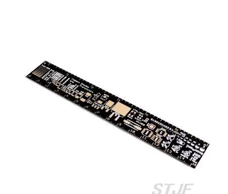Leiterplatte referenz lineal v2 - 6 "Leiterplatte verpackungs einheiten für Arduino-Elektronik ingenieure 15cm 20cm 25cm – Detail 4