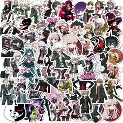 Autocollants de dessin animé Danganronpa, 10/30/50 pièces, décalcomanies de décoration, Kawaii, vélo, Scrapbook, jouets pour enfants, ordinateur portable, Mobile 