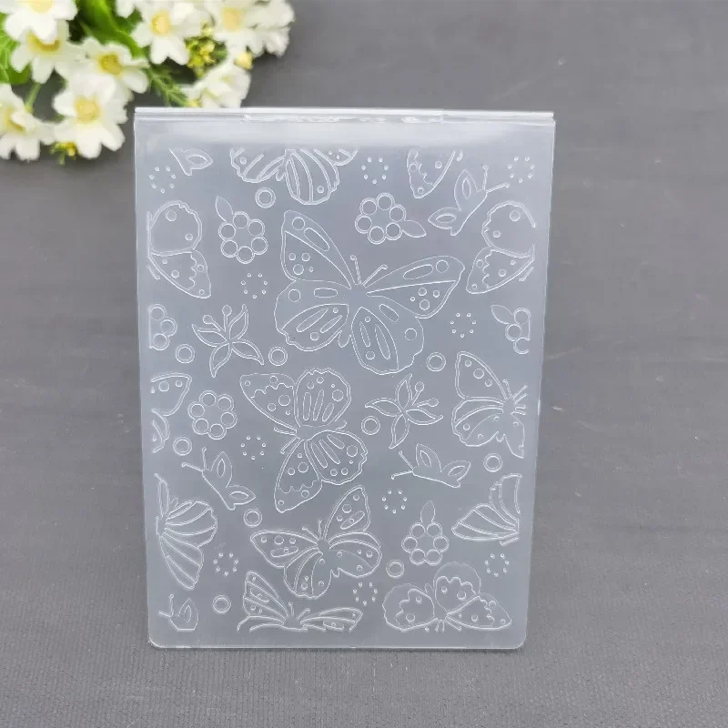 Plastic Embossing Folder DIY Background Craft Template Molds Stamp Stencils for Scrapbook Paper Cards Photo Album Making plastic embossing folder embossing folder
