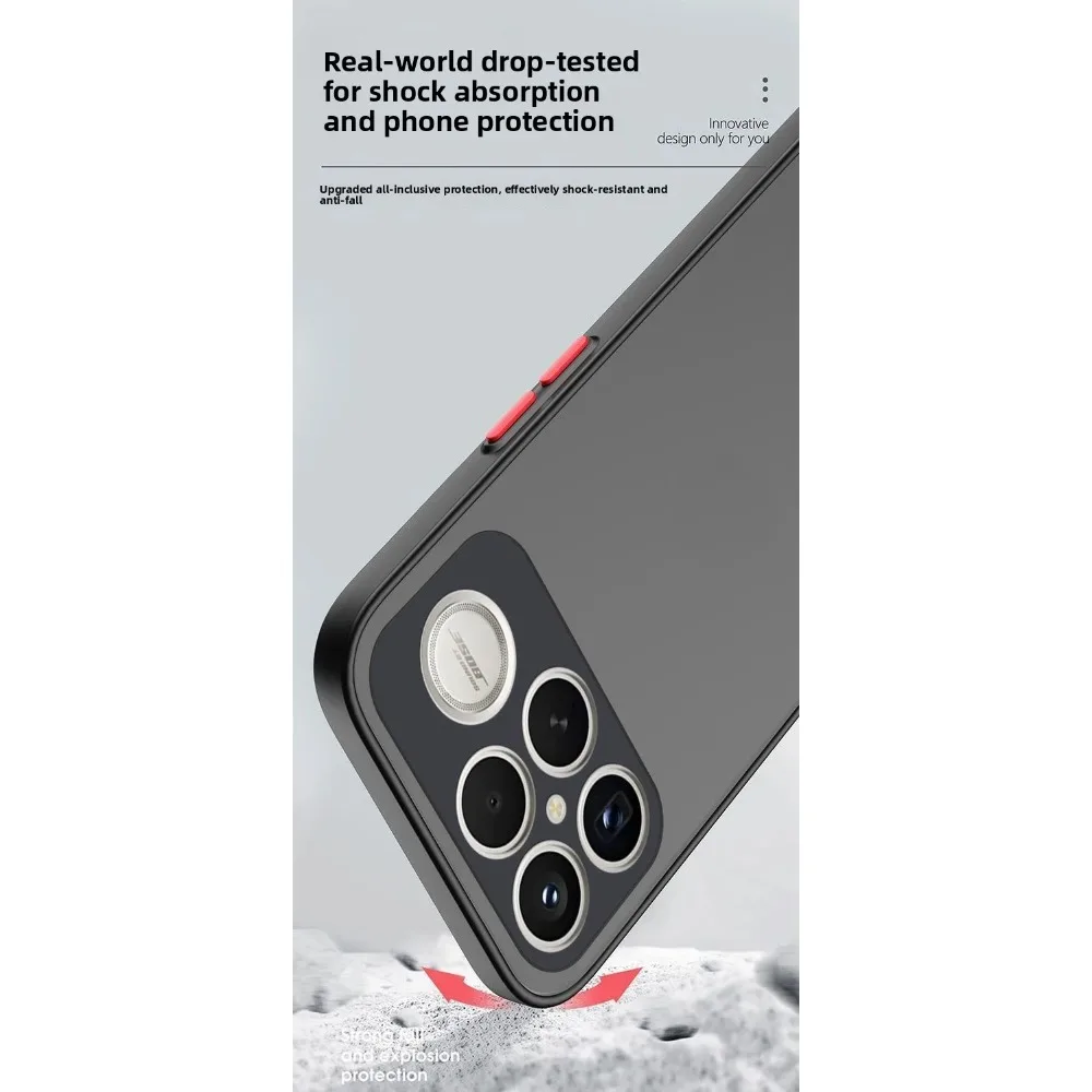 Premium Matte See-Through Shockproof Slim Protective Case
