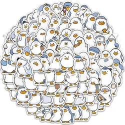100PCS Cute Cartoon Duck Stickers - Creative Waterproof Decorations (100PCS)