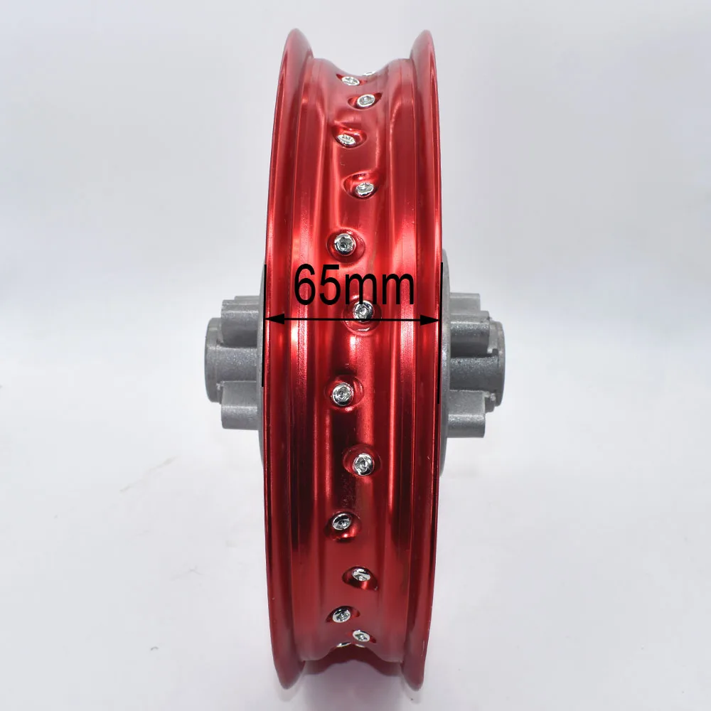 1.85 -12inch Front and Rear aluminum A Style Disc Plate Wheel Rims Hub For CRF50 APOLLO 110 Kayo Dirt Pit Bike - Image 6