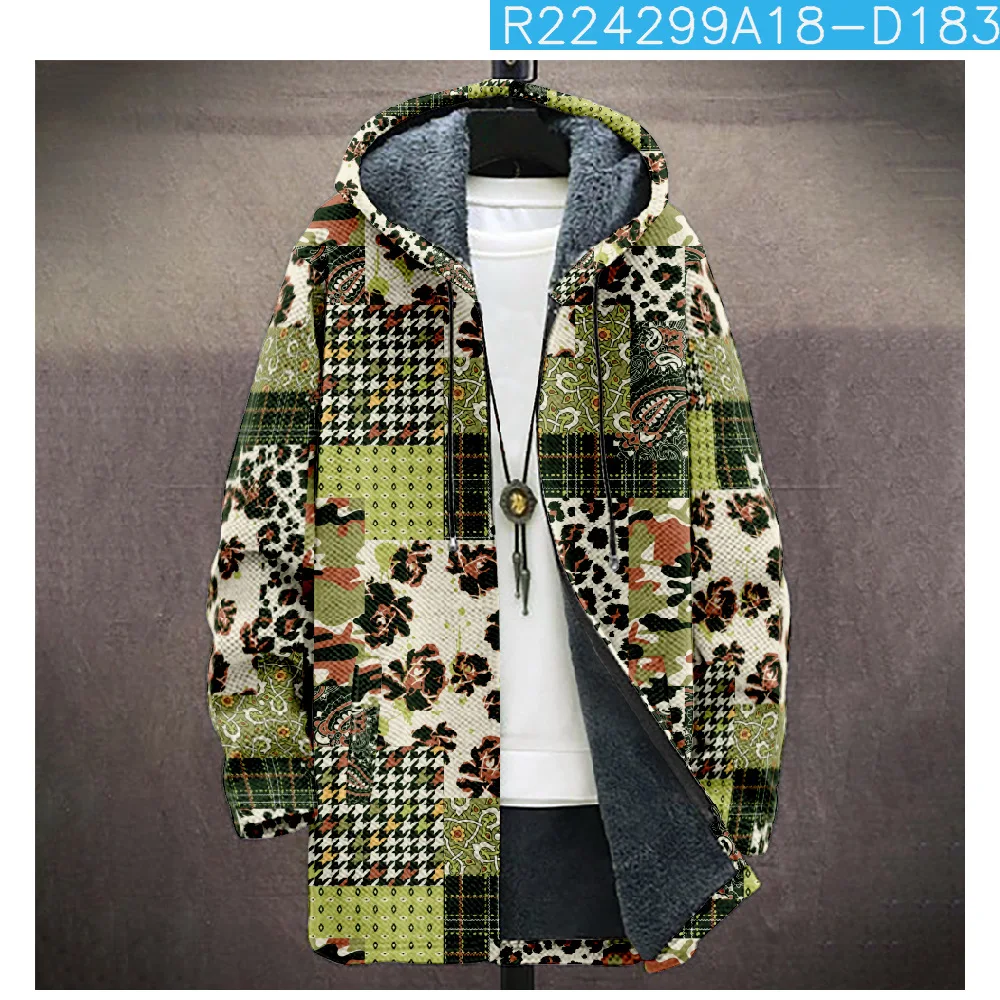 Sudadera Con Capucha De Lana Engrosada Para Hombres - Sudaderas Con