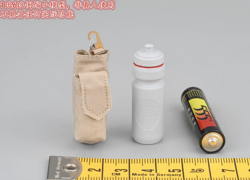 Soldato Erstory 1/6 Soldato Maschio Ssg-005 Divisione 2 Tac50 Modello Di Bottiglia D'Acqua E Borsa