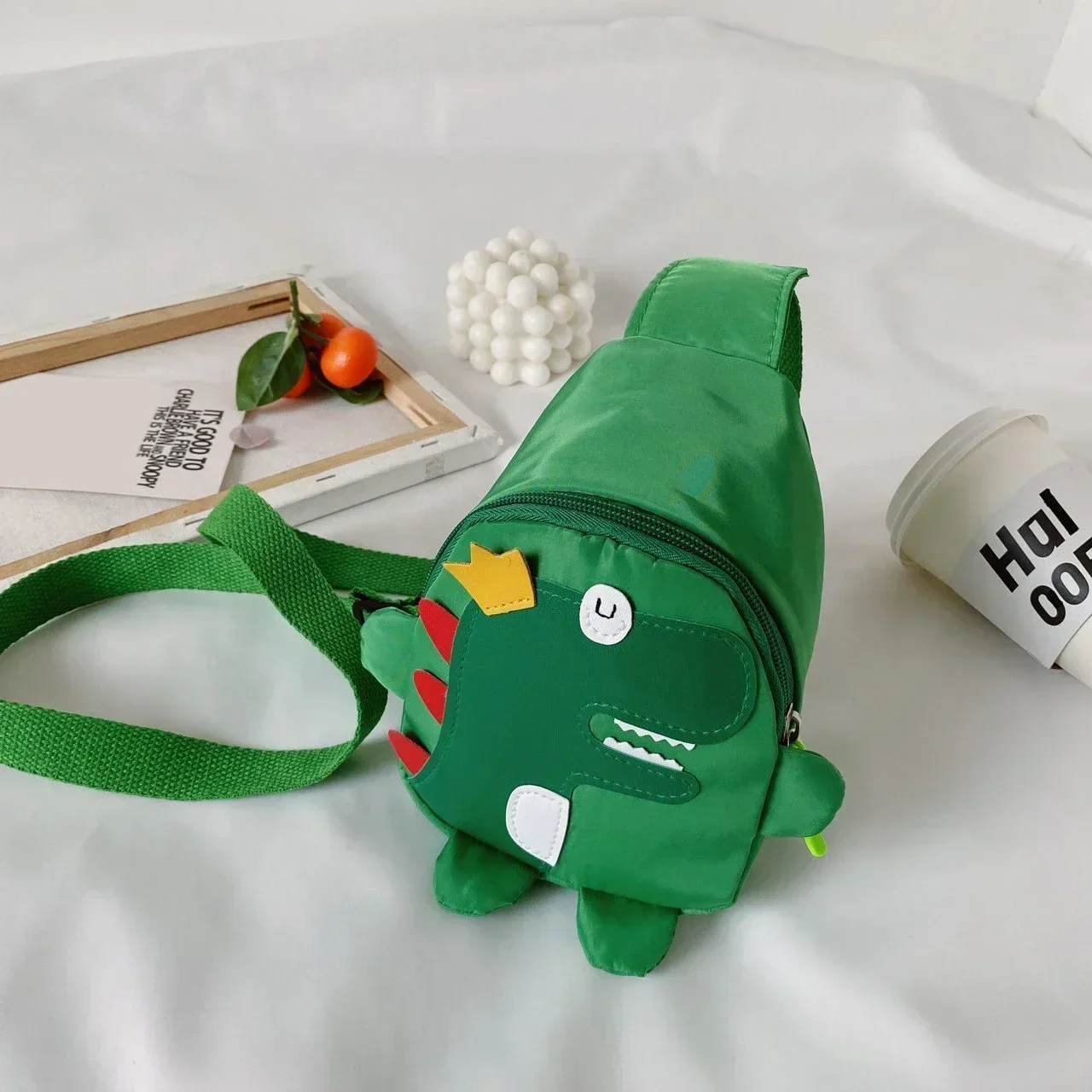 Cartoon Dinosaur Backpack Boys Girls Crossbody Bag Mini Cross Toddler Backpack