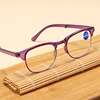 High Quality HD Lens Reading Glasses for Men Women Fashion Half Frame Presbyopia with Glasses Box Classical Folding Eyeglasses 4