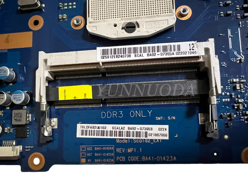 Originele Voor Samsung NP-RV411 RV411 Laptop Moederbord BA41-01423A BA92-07395A HM55 Getest Goede Gratis Verzending