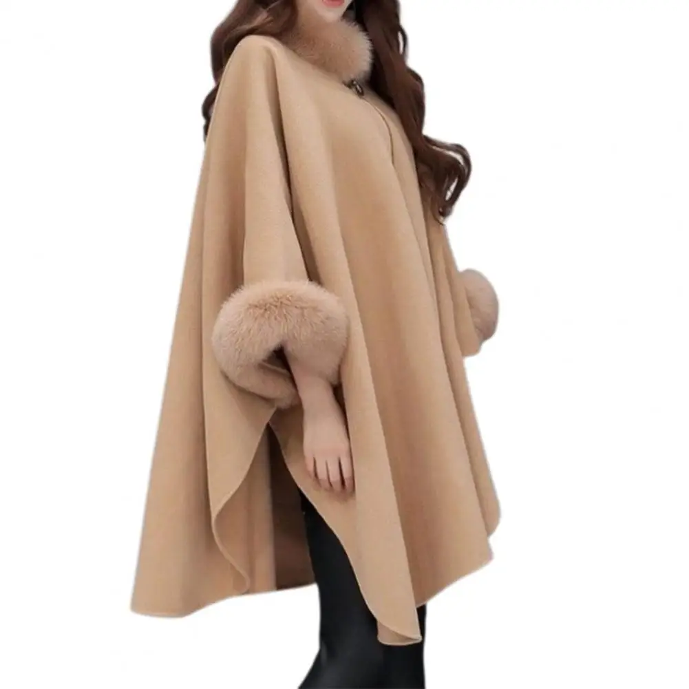 L'or ケープコート Irregular hem Cape Coat Irregular hem Cape Coat【L'or】