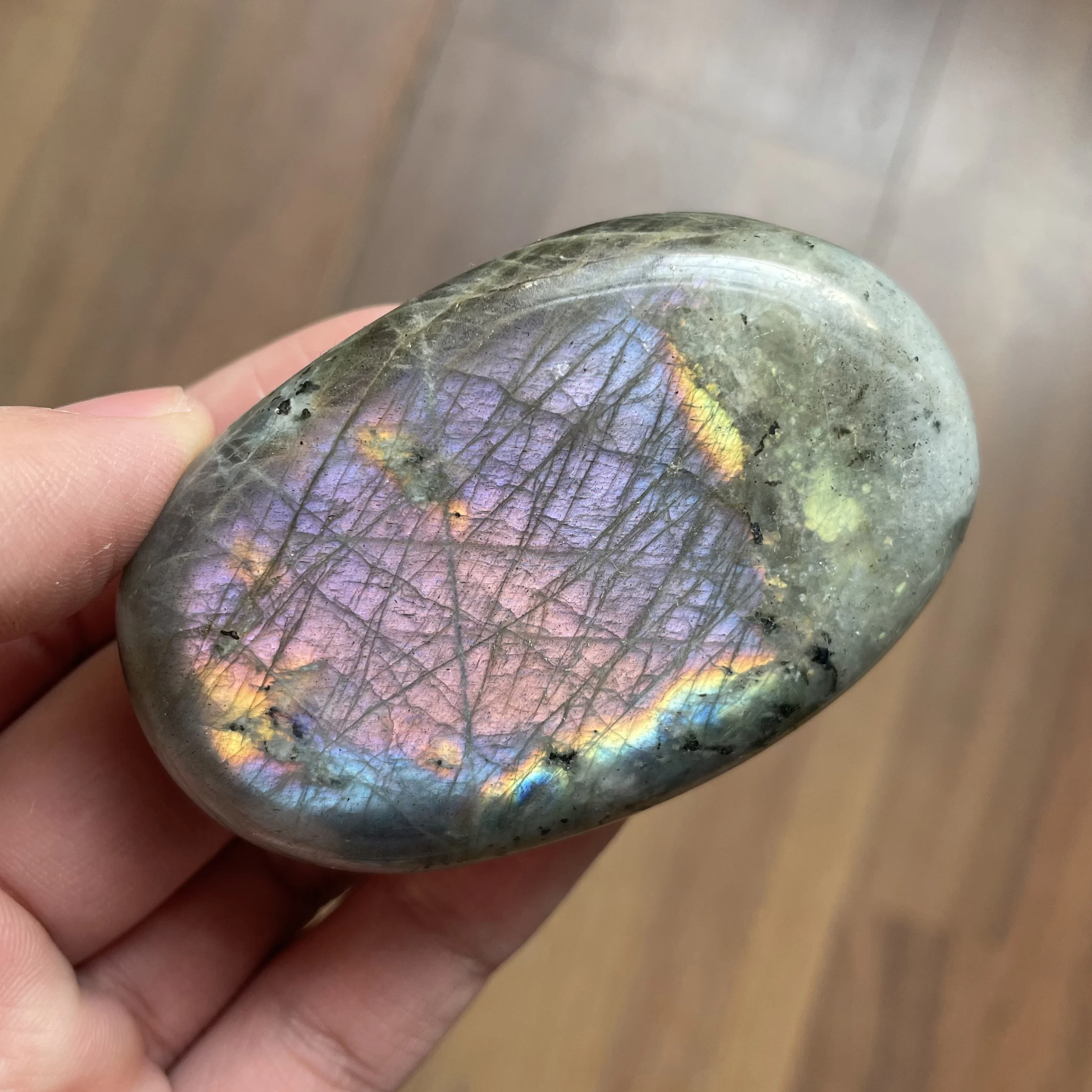 

139g Natural Stone Labradorite Rock Crystal Decoration Rough Polished Quartz Moonstone Healing