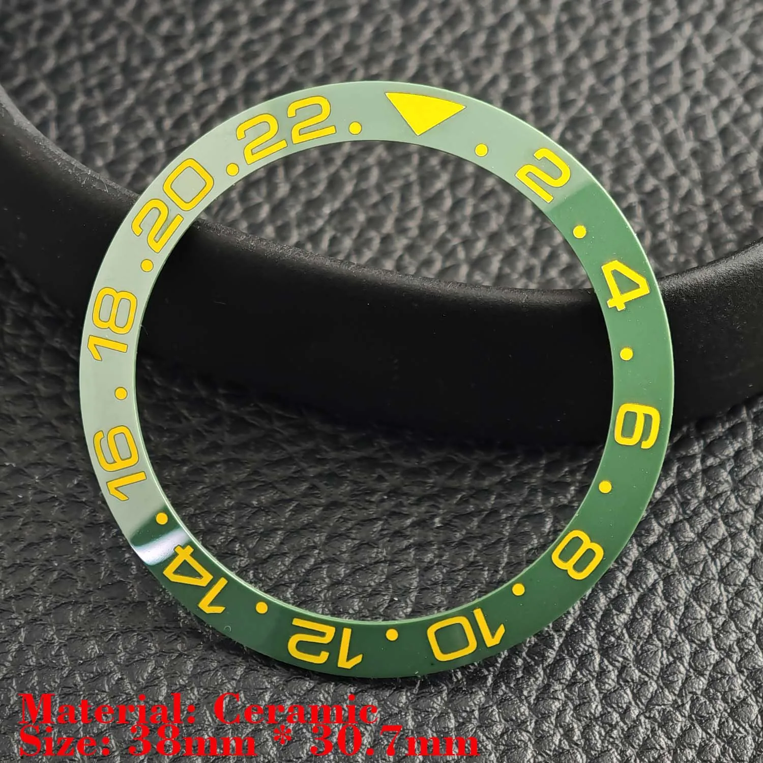 Ceramic Luminous Bezel Insert for Men's Watch - Premium Replacement Accessory