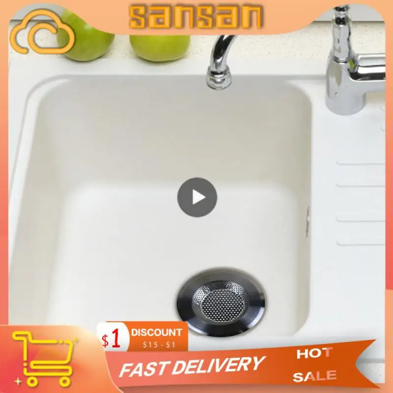 

7cm/9cm/11cm Stainless Steel Bath Sink Drain Strainer Kitchen Sink Hole Mesh Filter Trap Sink Waste Screen Accessories Dropship