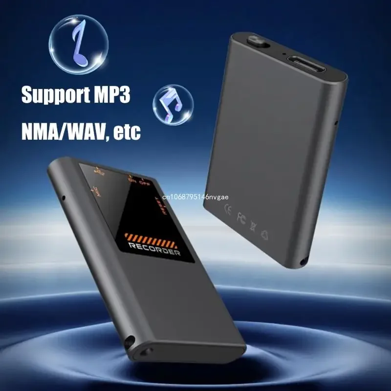 M11 Voice Recorder 16/32/64GB HD Noise Reduction Magnetic Adsorption MP3 Player OTG Connection File Encryption Recorder Device