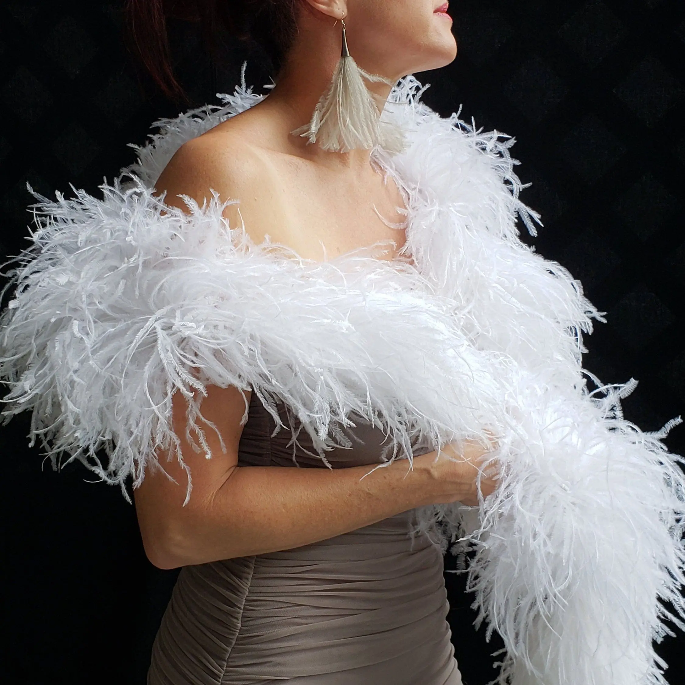 Wholasale Elegant White Ostrich Feathers for Crafts 15-75cm Wedding Party  Supplies Carnival Dancer Decoration plumas Plumages - Price history &  Review, AliExpress Seller - WyFeay Featers Lace Store