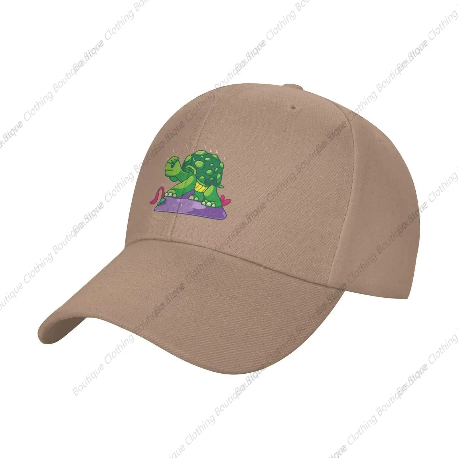 Cute Turtle Baseball Cap Women Men Hats Adjustable Trucker Sun Hat Dad Golf Caps Natural