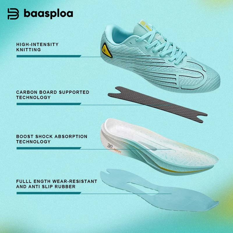 Baasploa Women Professional Running Shoes 6