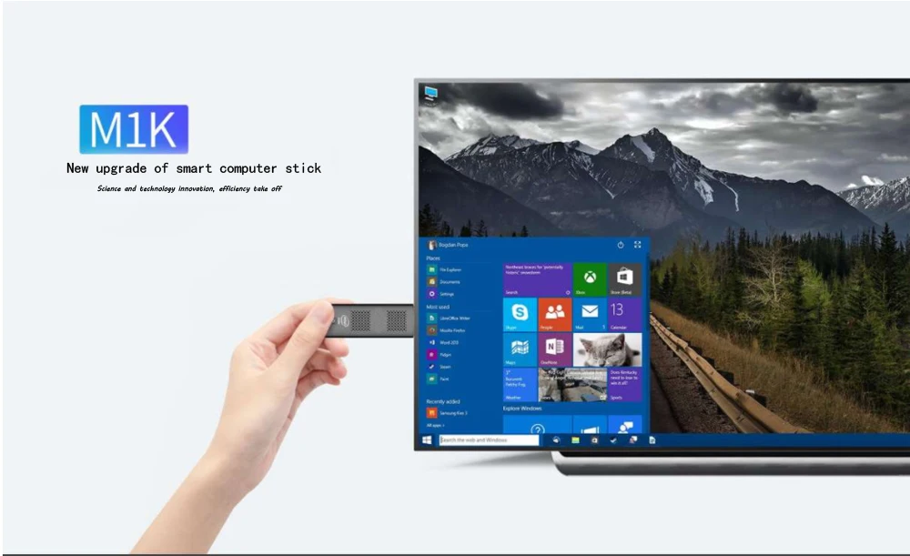 M1K  J4125 PC Ʈ ƽ    BT 4.2, ޴ ̴ PC, 8GB DDR4 256GB SSD, UHD ׷ 600, HD 4K ǻ TV ڽ