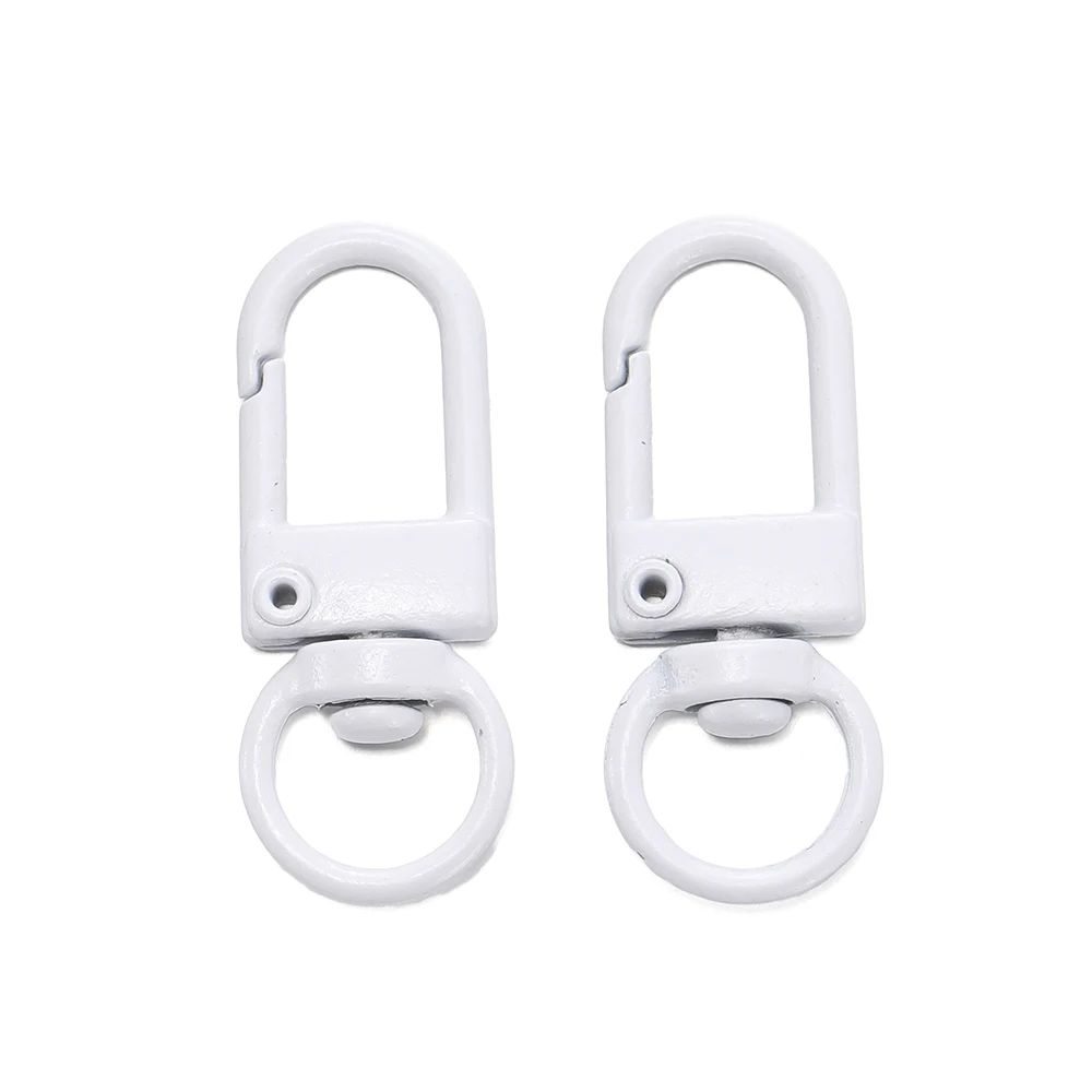 Colorful Alloy Snap Lobster Clasp Hooks for DIY Crafts - 10-Pack Wholesale Set