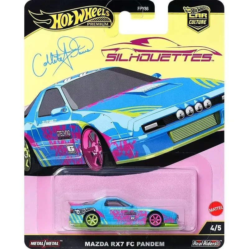 Hot Wheels Cars SILHOUETTES LB-ER34 SUPER SILHOUETTE NISSAN SKYLINE RWB PORSCHE 930 Diecast Vehicle Model Cars Toys Boys Gift