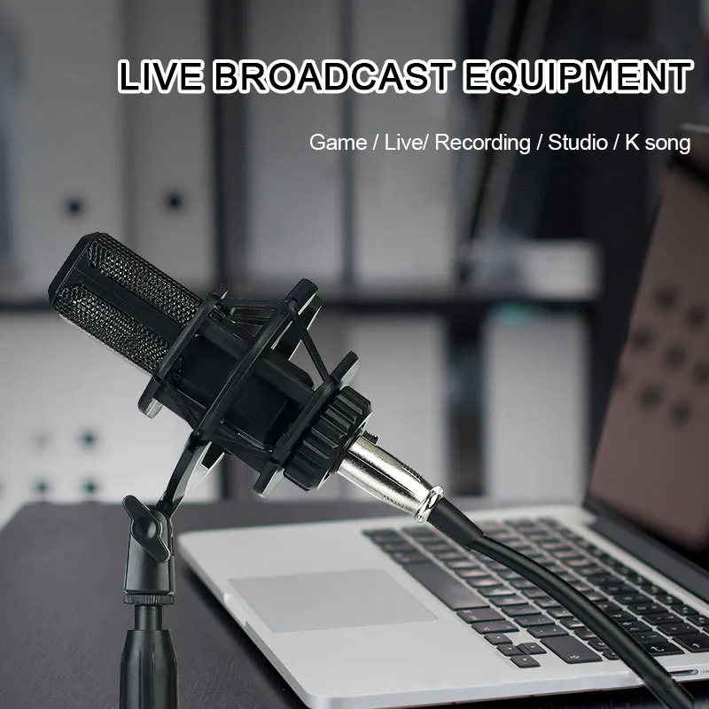 コンデンサー マイク バンドル スタジオ録音放送用 Amazon.co.jp: コンデンサーマイクセット、スタジオマイク、V8
