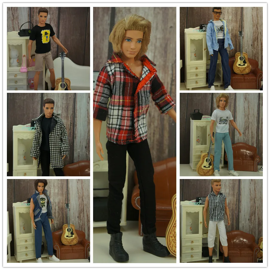 High Quality Doll Dress Clothes For 30 CM Babi Ken Doll,Toys For Girls,Birthday Festival Christmas Gift