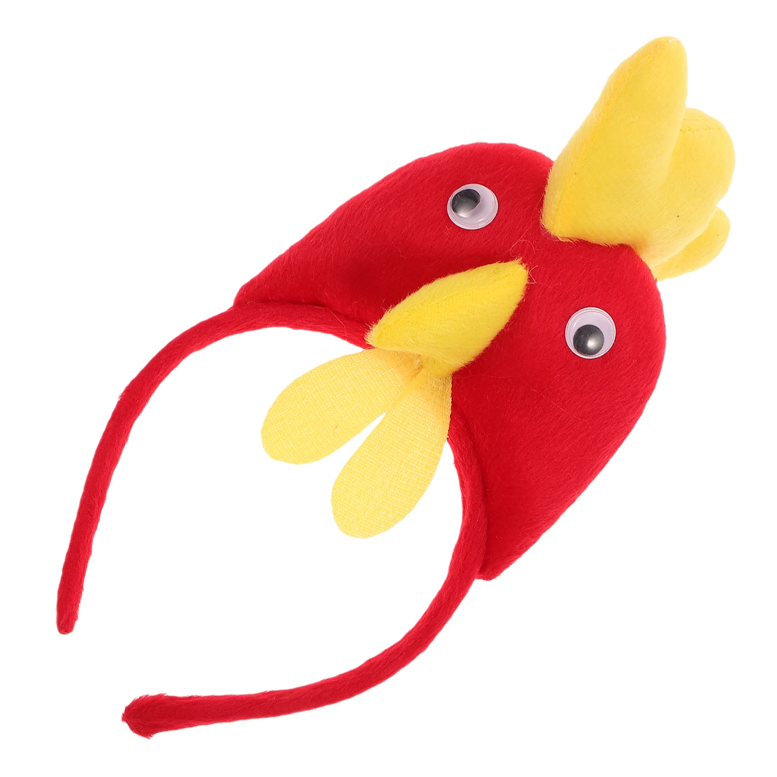 

Children Headband Halloween Costume Red Hair Decor Accessories Toddler Festive Look Kids