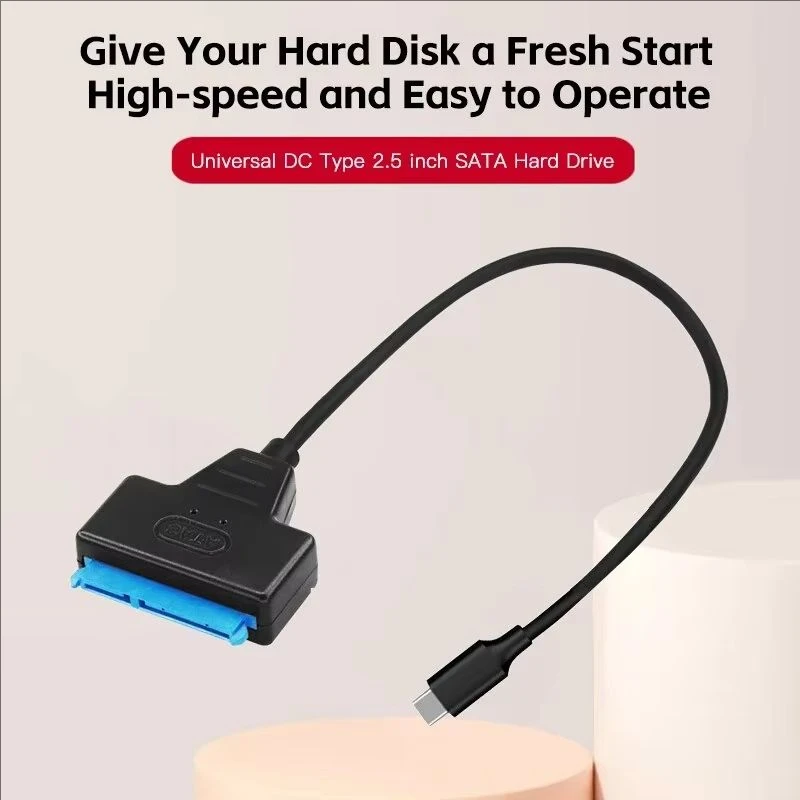 TYPE C to SATA Cable Support 2.5 Inches External HDD SSD Hard Drive Adapter Cable Computer Connector Converter sata to usb cable sata to usb adapter cable sata adapter cable sata to usb adapter