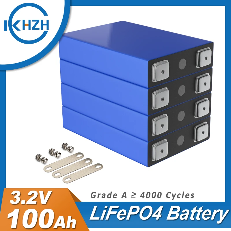 KH Lifepo4 Battery 3.2V 100Ah A Cycle for Inverter Motorcycle Electric